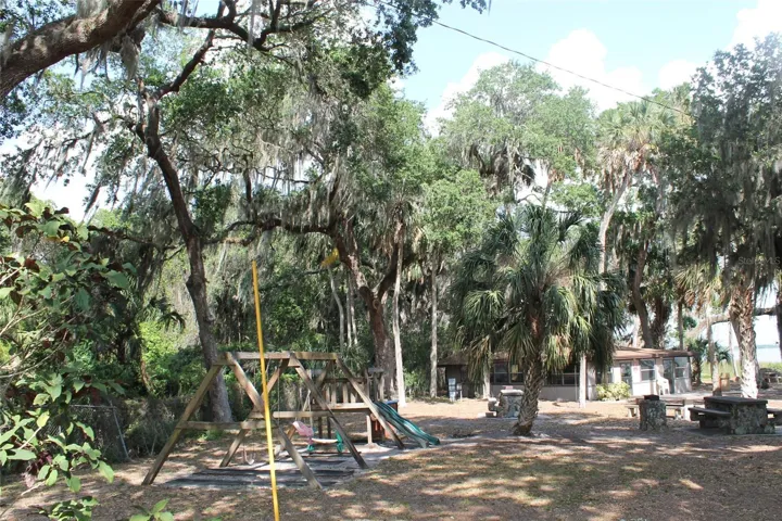 Playground, clubhouse and picnic area