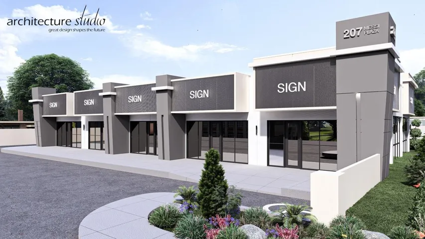 Rendering from Parking Lot