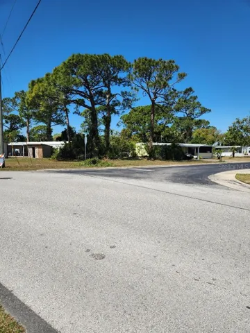 double lot from the corner past mobile home