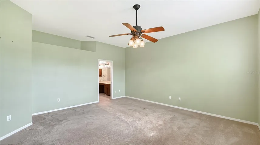 Master bedroom with private bath