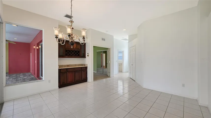 Dining area