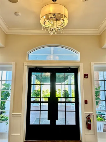 main door for Clubhouse