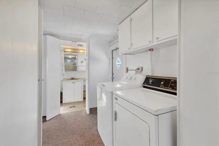 Inside Laundry Room