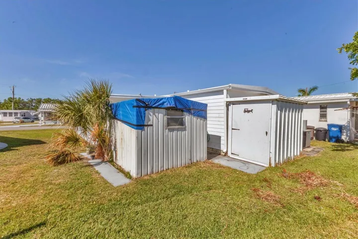 exterior Back Sheds