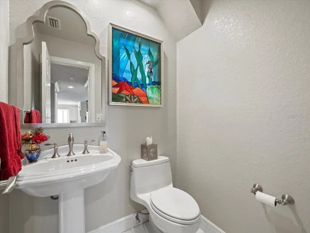 First floor guest bathroom