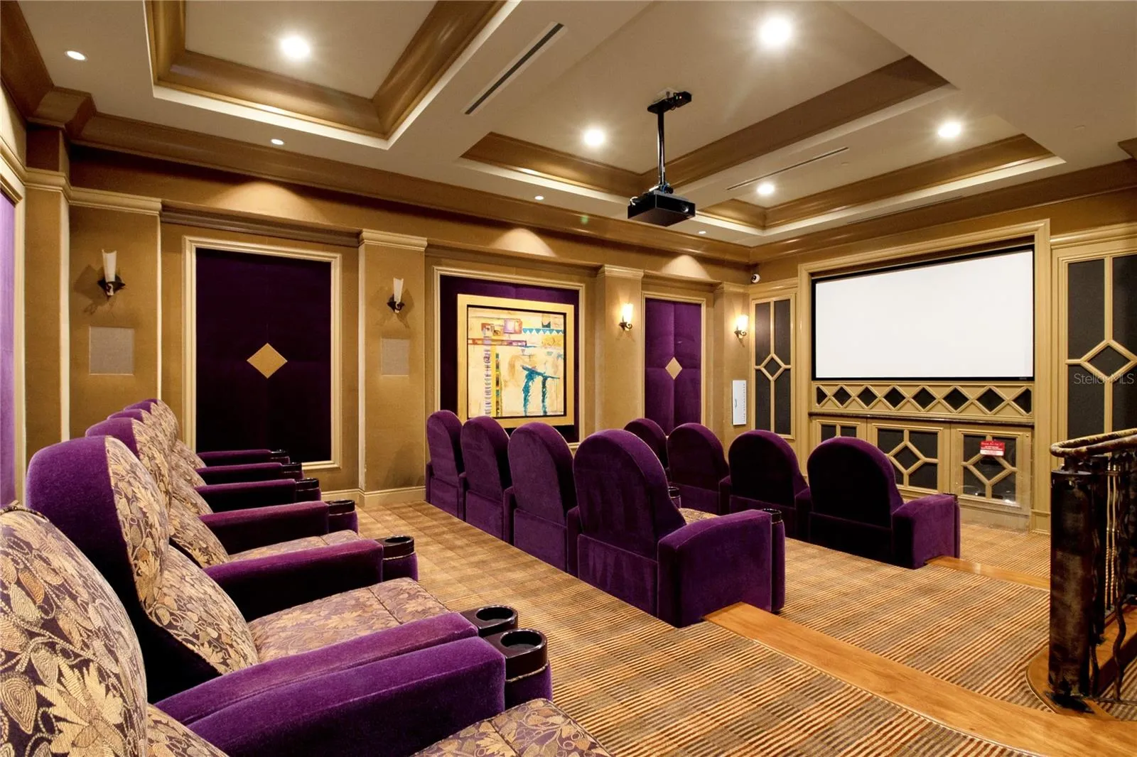 Amenities center; reserve the theater room for private owner &amp; guest use