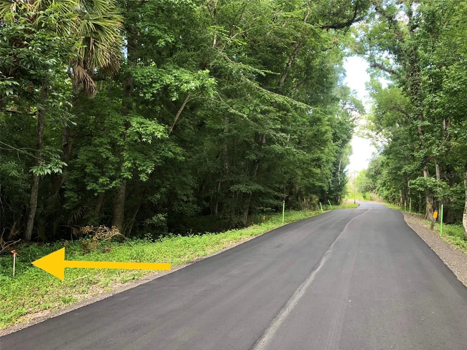 The lot is the third lot, located on the left when you turn onto Keefer Trl. after Baxter Rd
