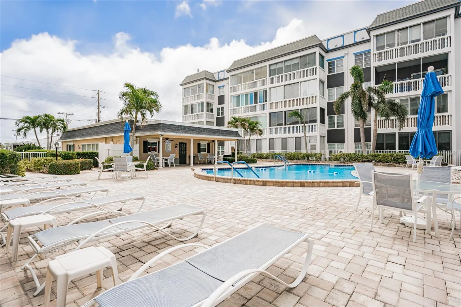 Pool area