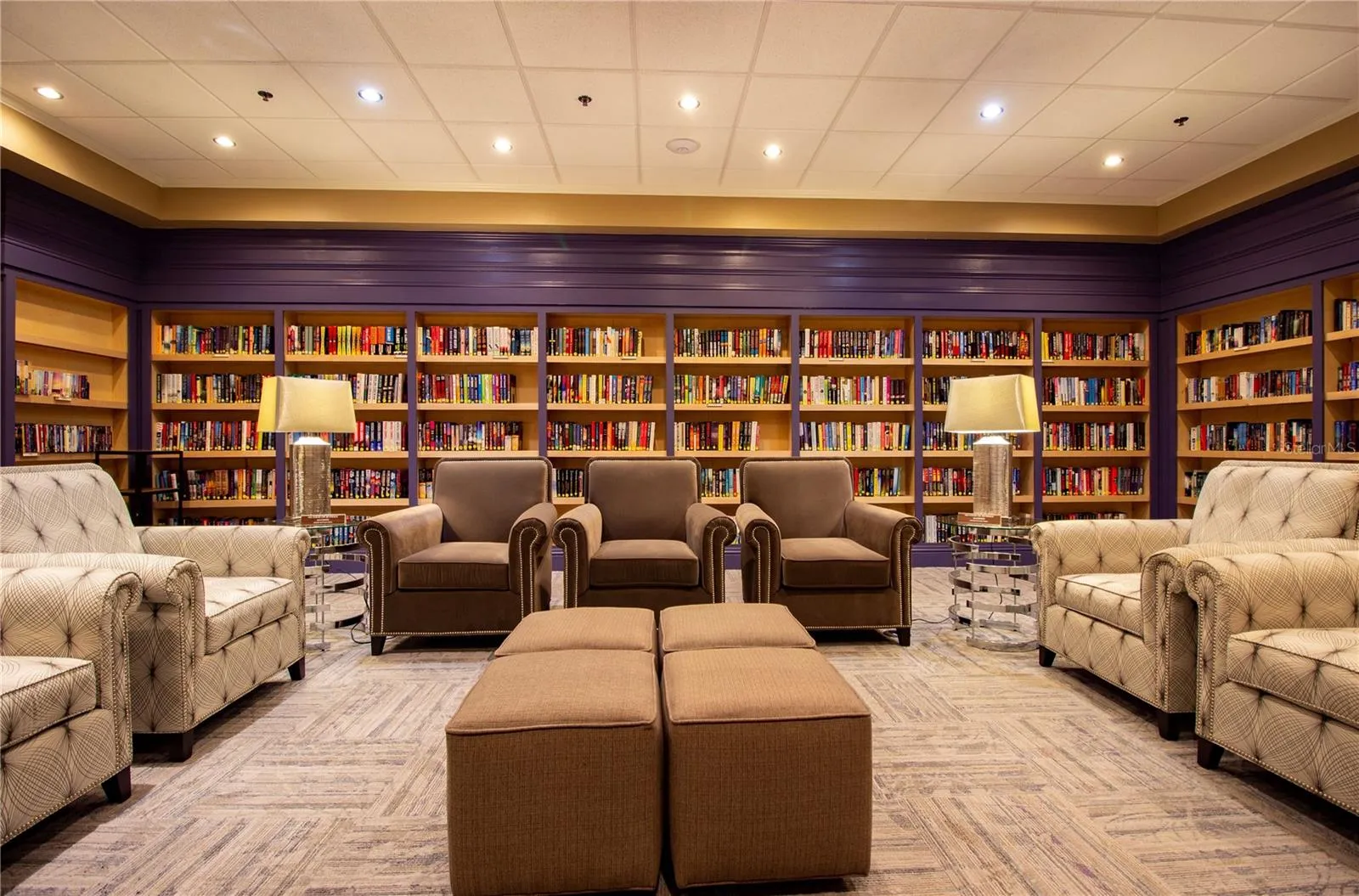 Library in East wing