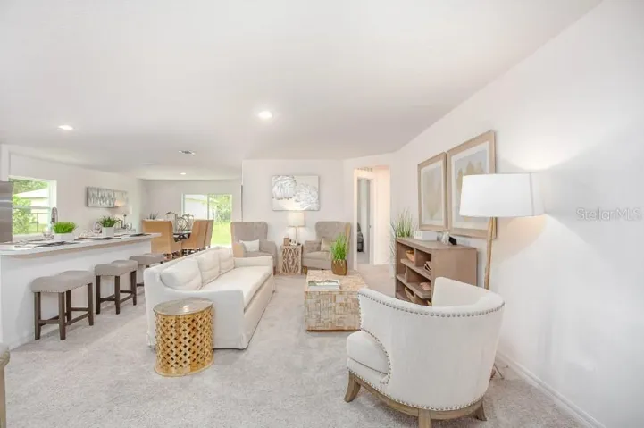 Model home - actual features may vary.