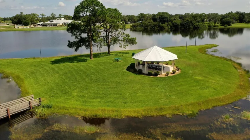 Sun N Lake Gazebo that can be seen from property