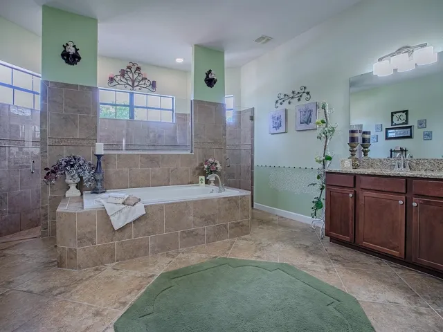 Relaxing Garden Tub