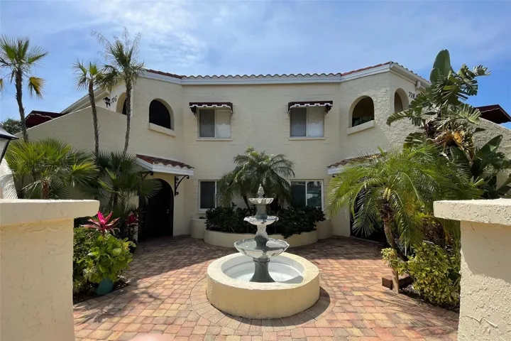 Front of condo