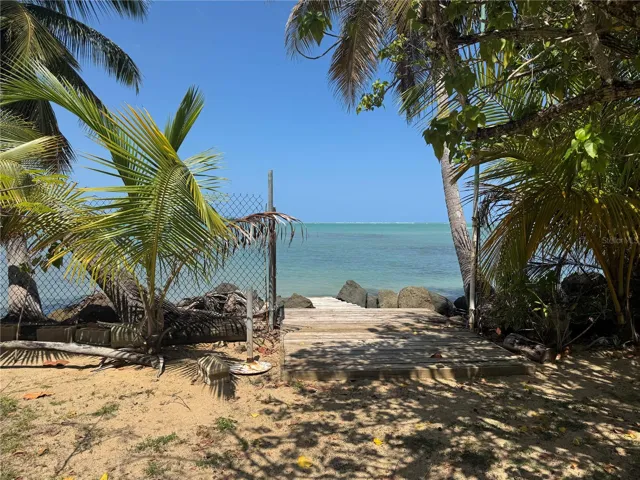 WATERVIEW FROM INSIDE THE PROPERTY