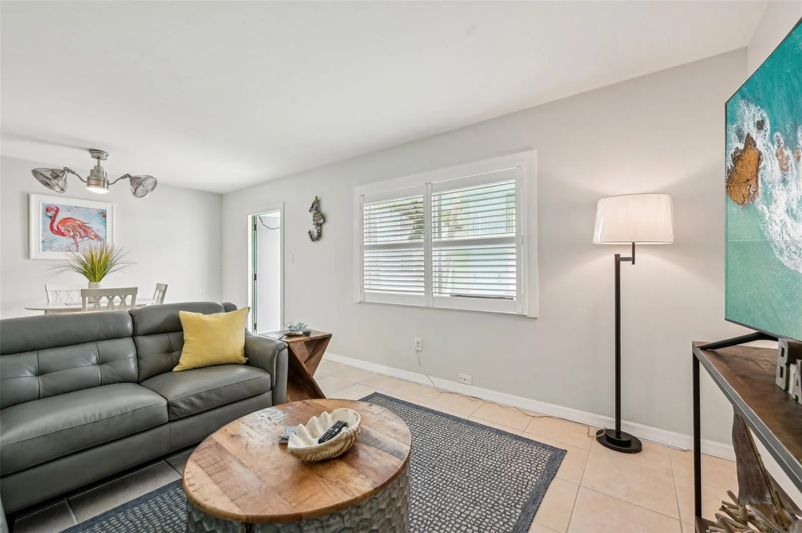 Main living space with comfortable seating area
