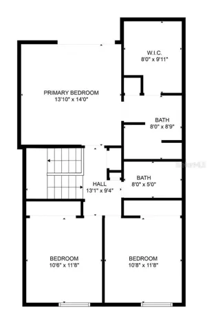 SECOND FLOOR LAYOUT