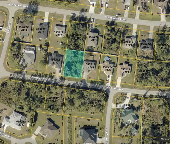 6636 Cammer Ave, North Port, Florida 34291, ,Land,For Sale,CAMMER,C7508132
