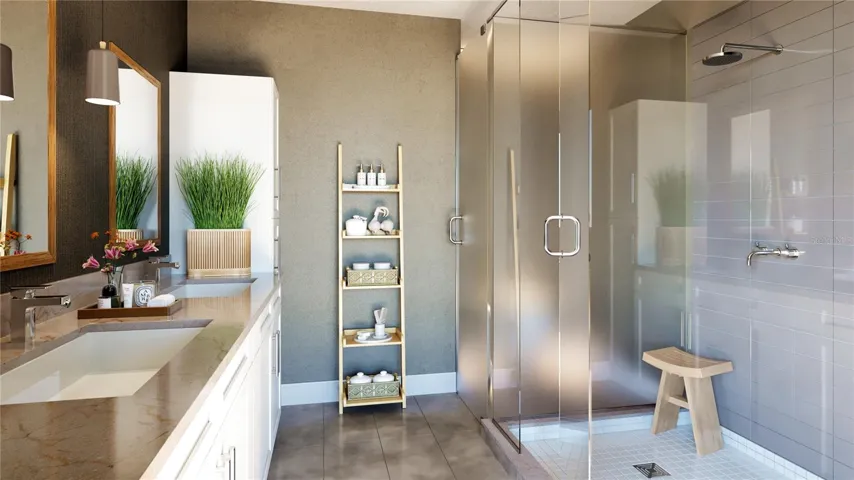 Master Bath Rendering