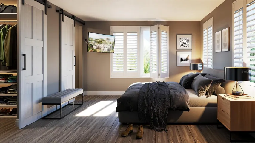 Master Bedroom Rendering