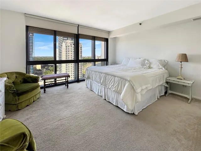 Large 2nd bedroom with views