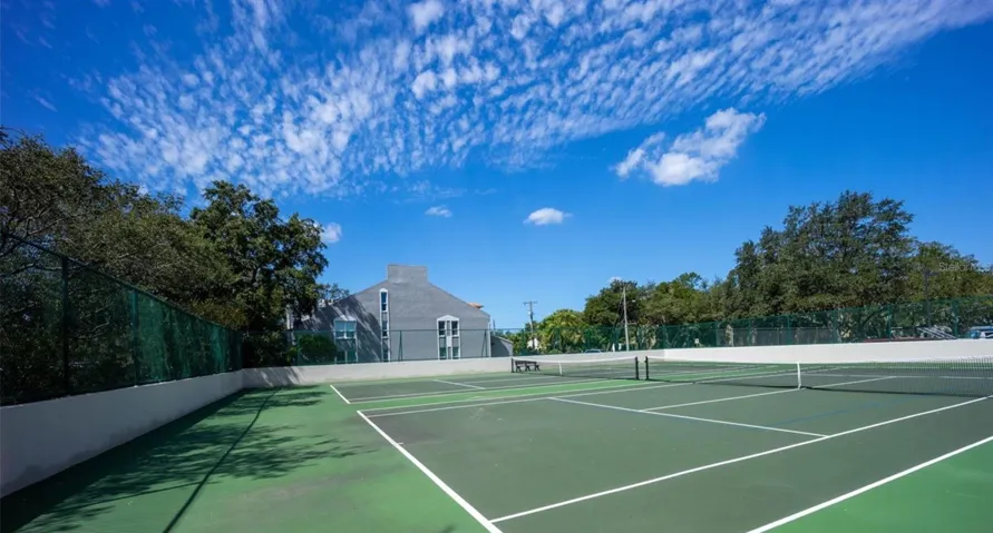 Tennis and pickleball courts