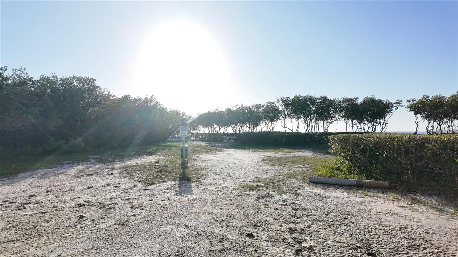 Path to picnic area
