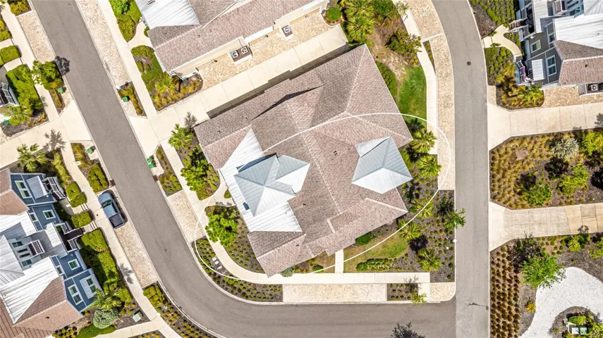 Aerial View of Building and Unit
