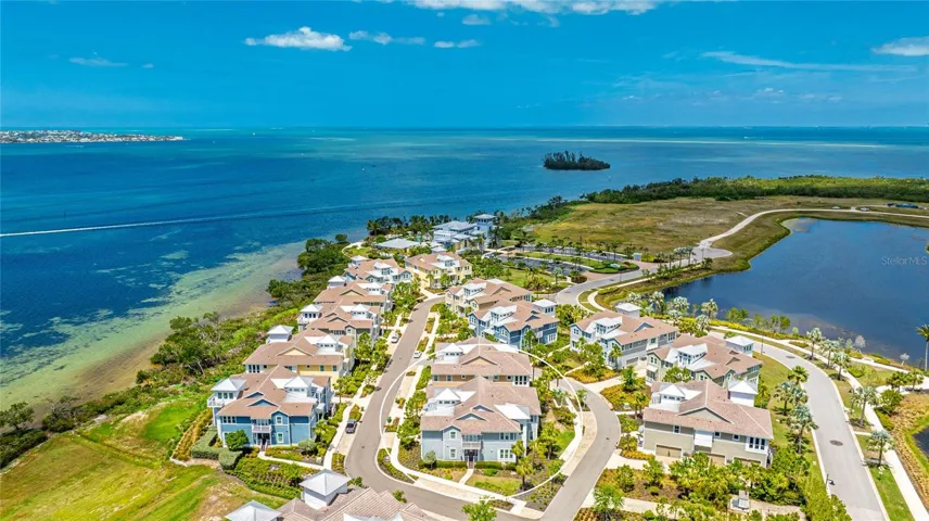 Aerial View Featuring Home Location