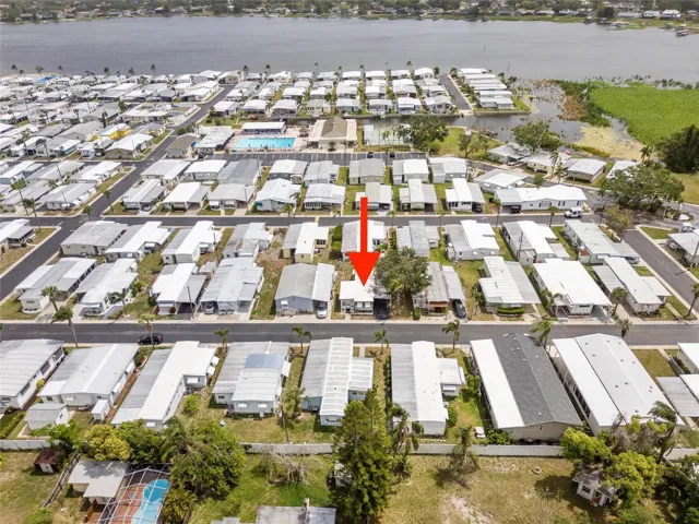 OVERHEAD VIEW OF HOME