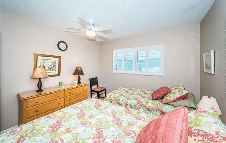 Bedroom # 2 with view of Gulf
