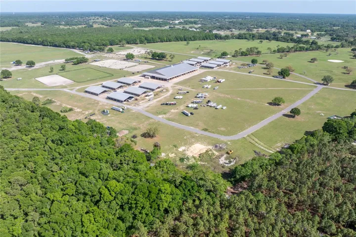 This is an aerial view of  The Florida Horse Park