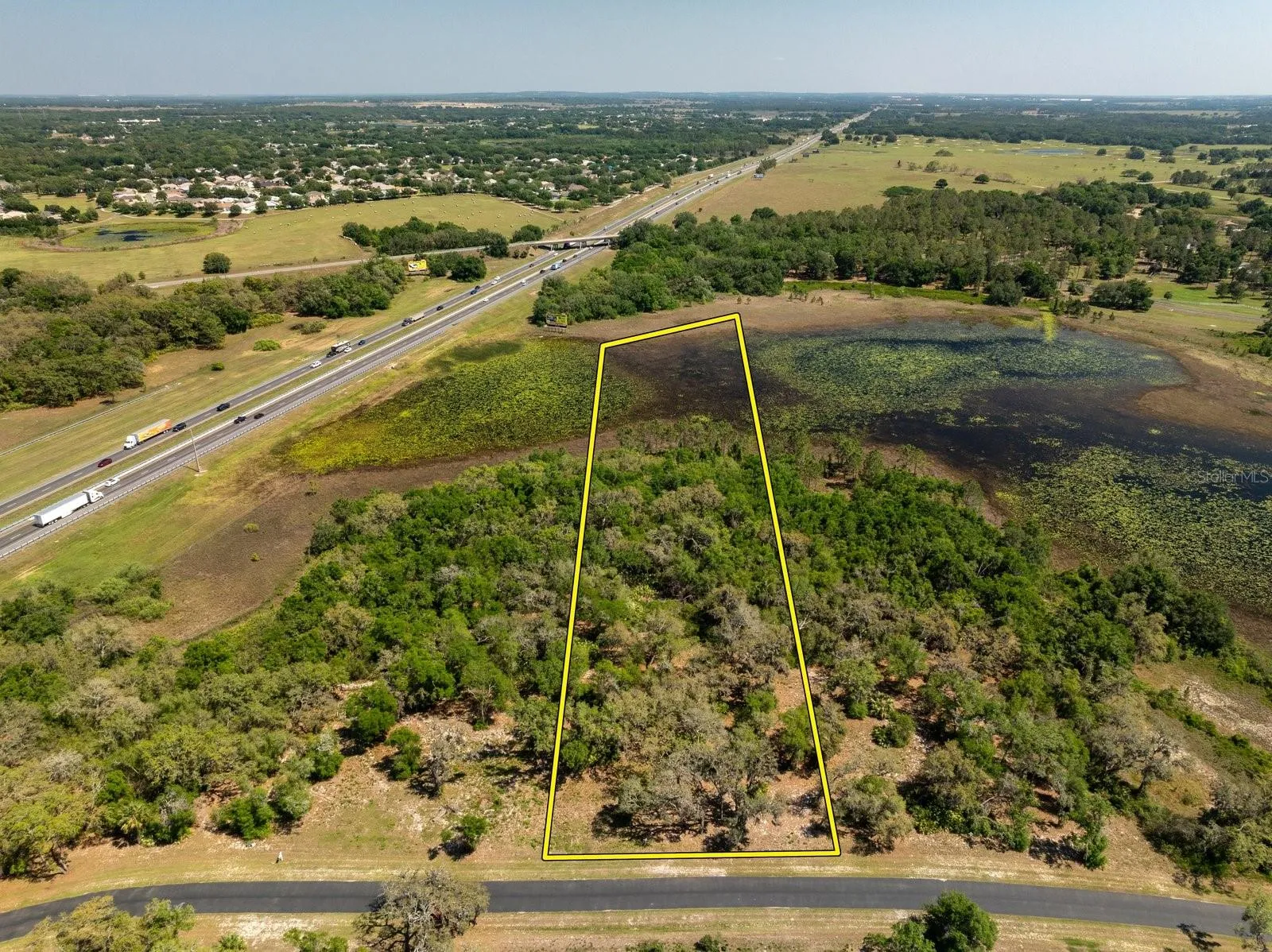 Drone View of lot 63