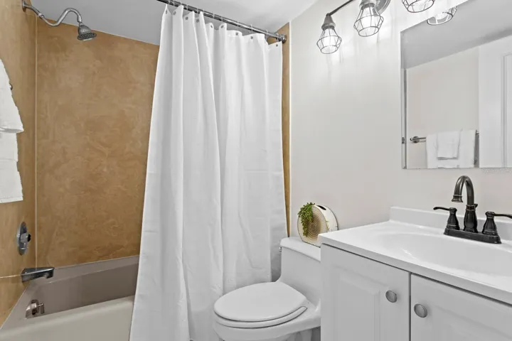Secondary bathroom