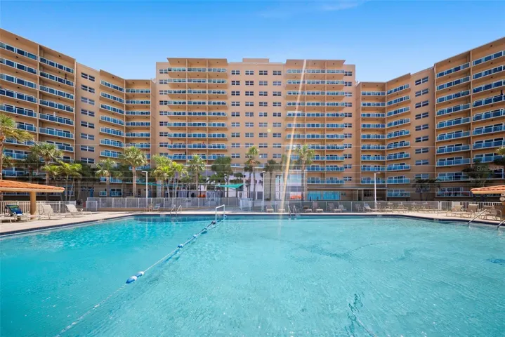 Swim year round in this HEATED POOL