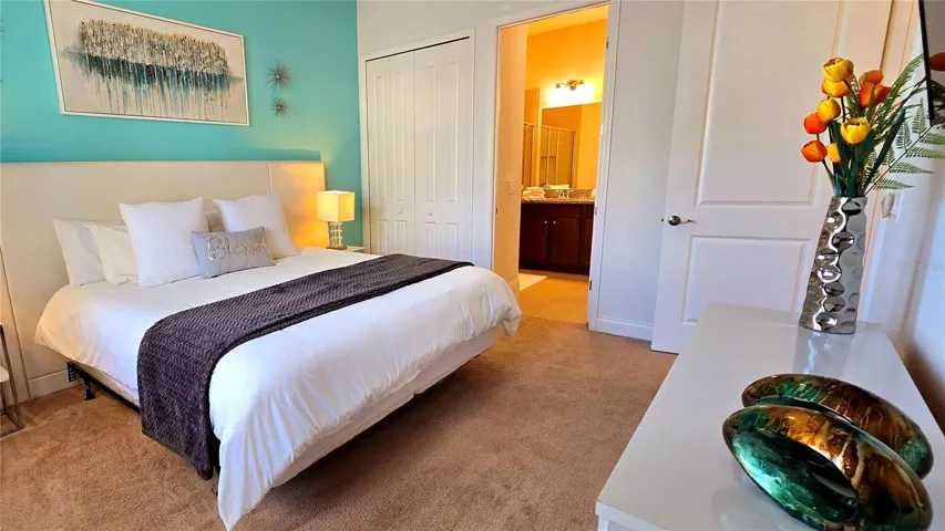 Primary Bedroom with Ensuite Bath - 1st Floor