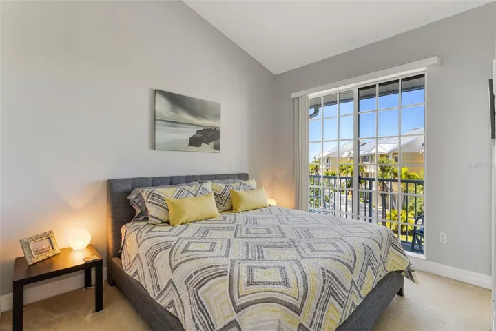 Guest Bedroom with private balcony