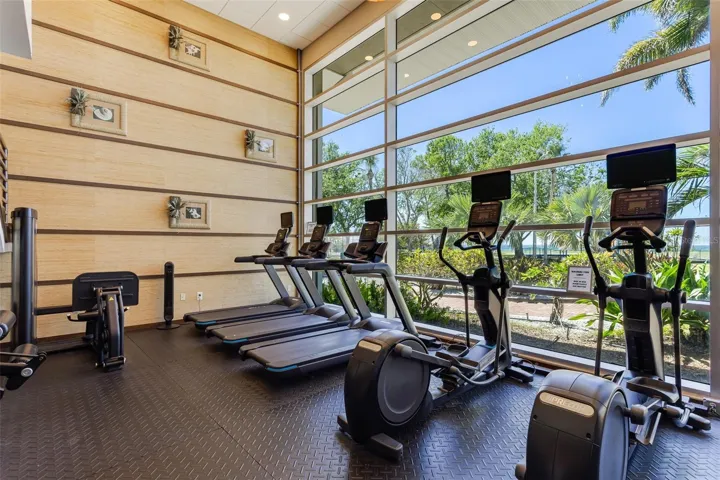 Workout area