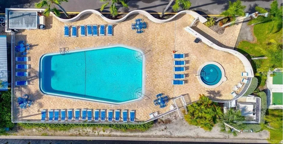 Main Pool and spa