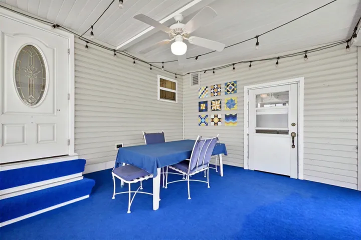 Enclosed Carport