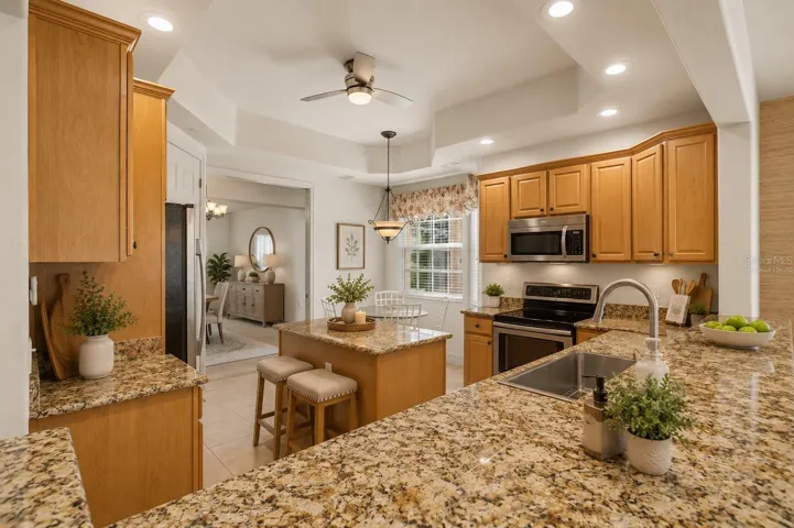 Virtually Staged Kitche