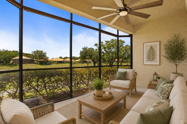 Virtually Staged Lanai