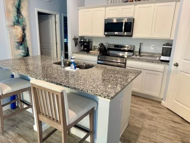 Kitchen with Granite Counter Tops