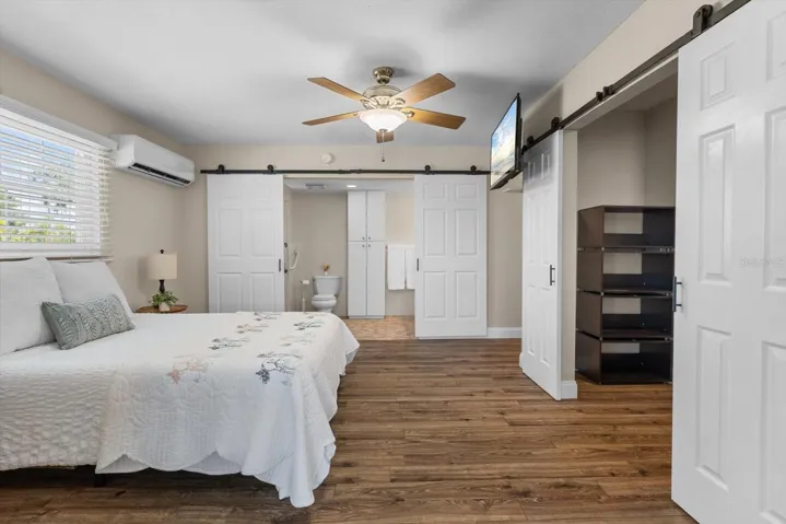 Attached ADA in-law apartment bedroom