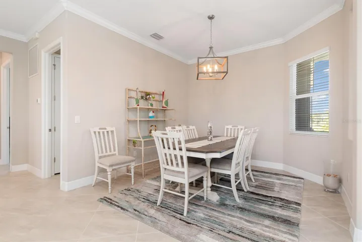 Formal dining area, open to Great Room.