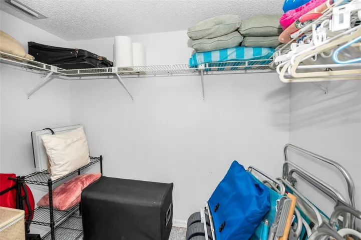 Spacious closet