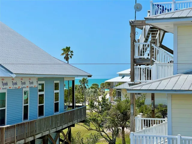 One of the views of the gulf from the upper balcony