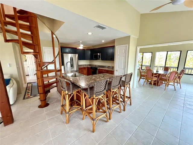 Breakfast bar