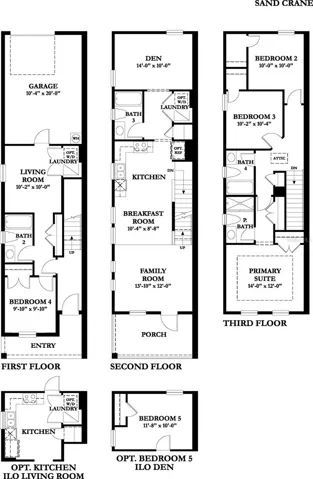 Sand Crane Floor Plan