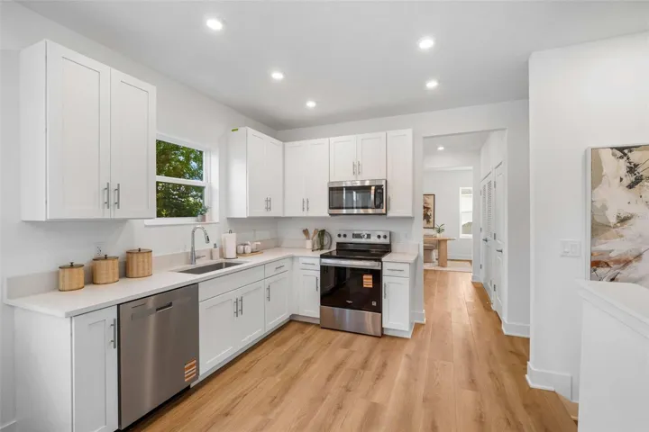 second floor kitchen