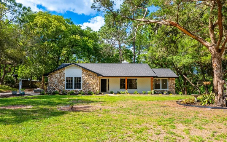 Tucked away among the trees your dream retreat awaits in the Long Leaf Plantation community of Deland!
